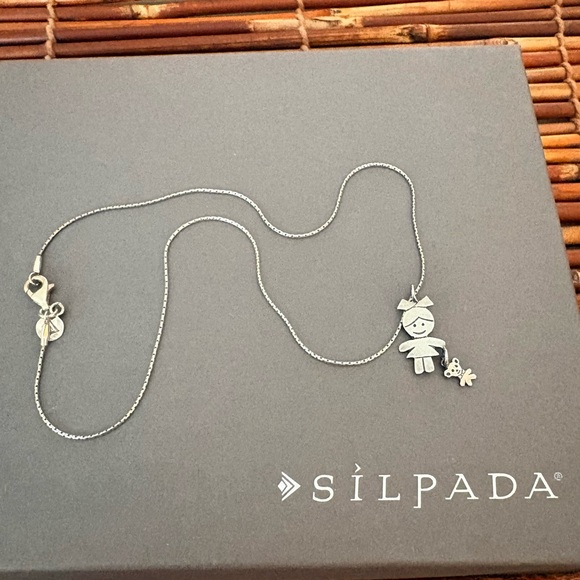 Silpada Jewelry - Silpada Silver Kids Charm Necklace 15”